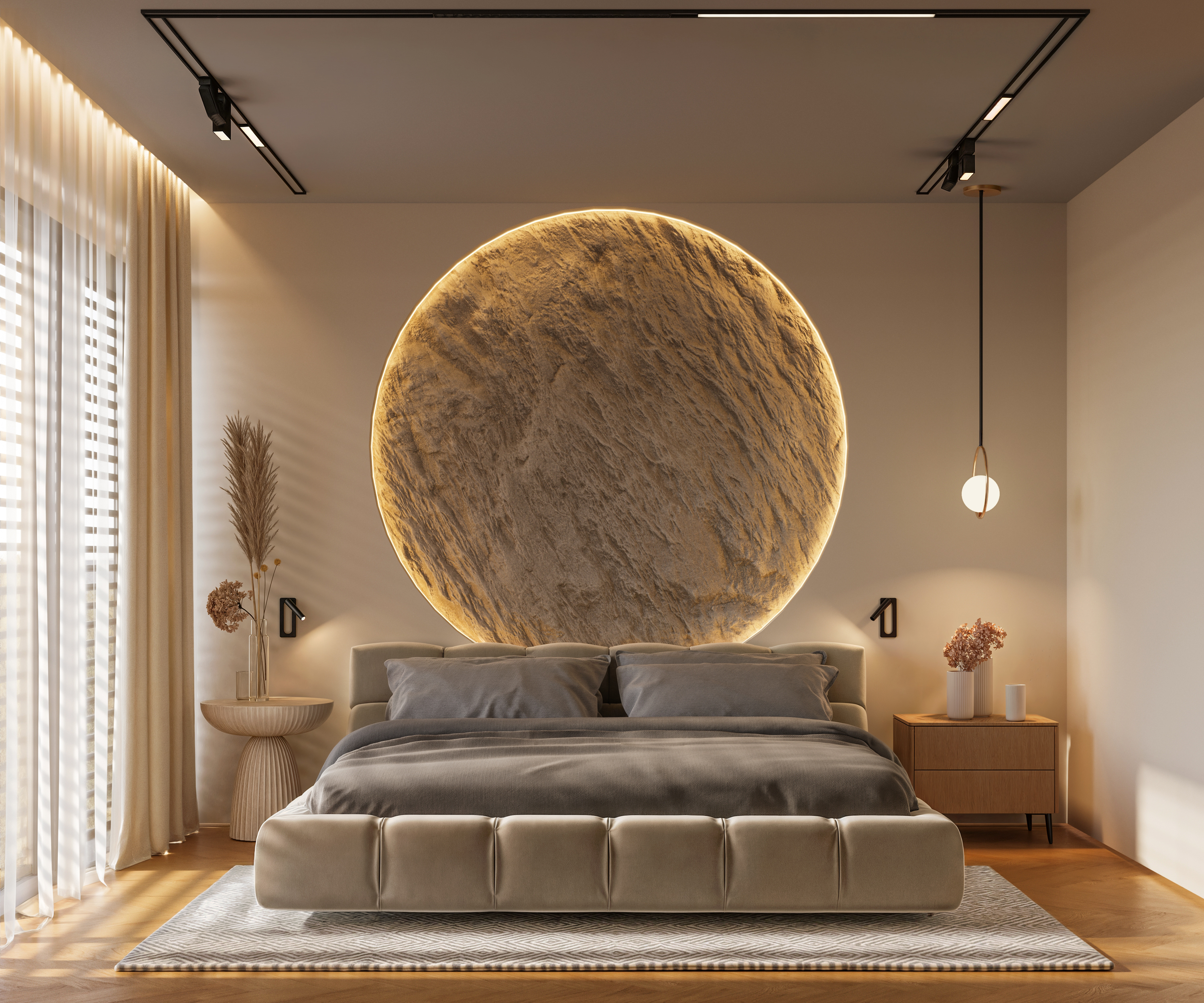 Bedroom: The Orbit Suite